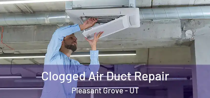  Clogged Air Duct Repair Pleasant Grove - UT