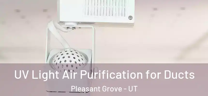  UV Light Air Purification for Ducts Pleasant Grove - UT